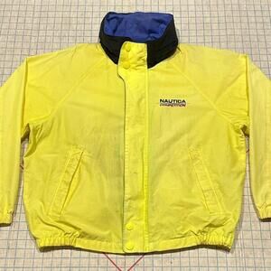 Vintage Nautica Competition Jacket Sailing Yacht Windbreaker 90s Men’s Large